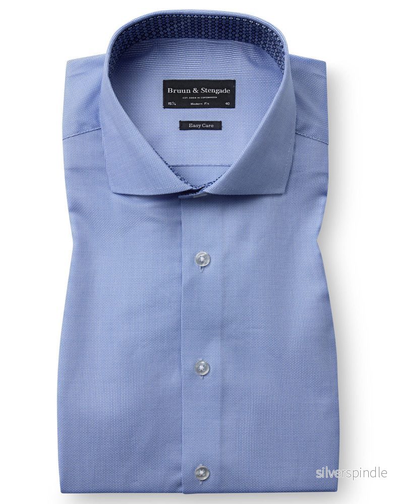 BS Freddie Modern Fit Skjorta - Light Blue