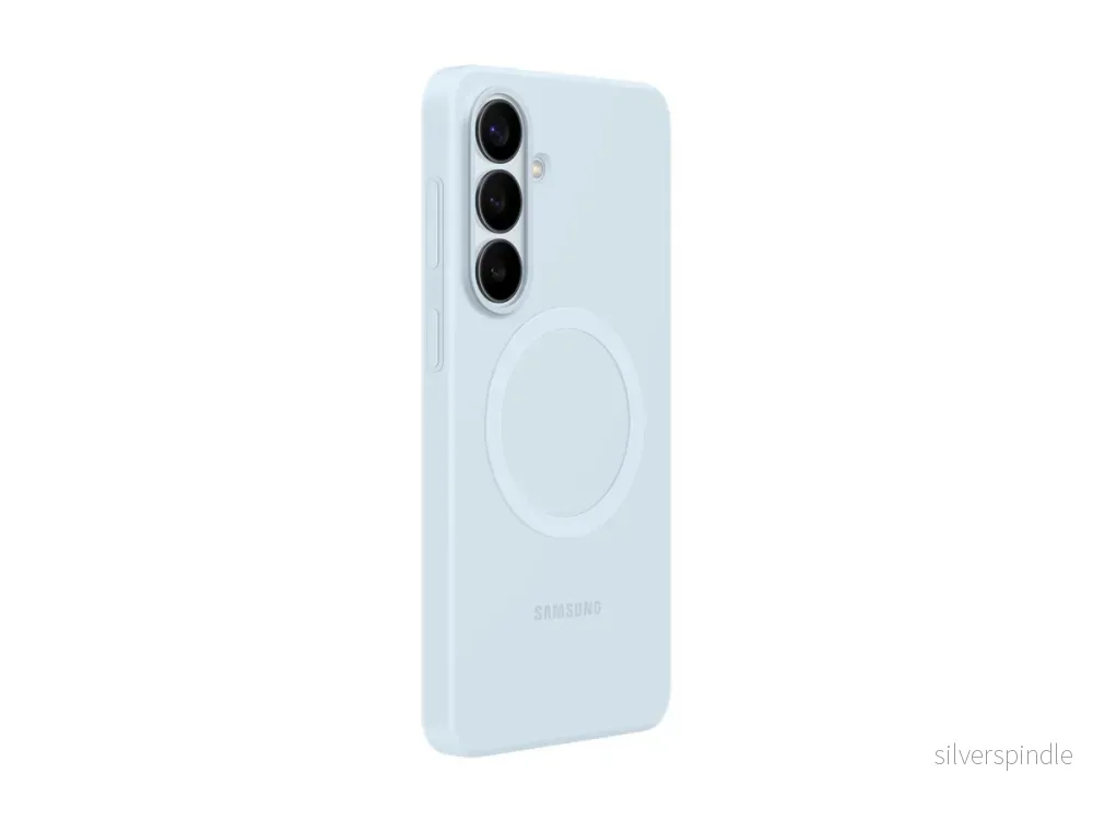 Samsung Silikonskal Samsung S26 Plus Qi2 Trådlös laddning – Blå - Bild 2