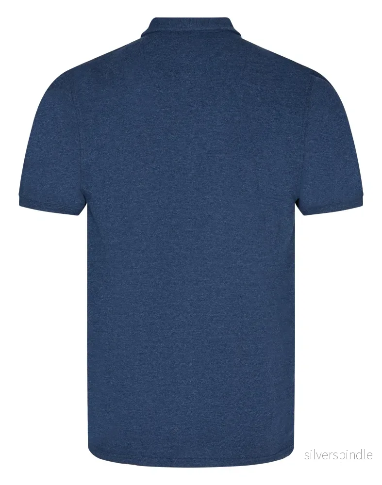 BS Monir Regular Fit Piké - Dark Blue - Bild 2