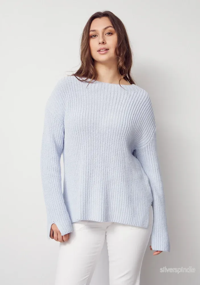Gunda Knit Pullover - Light Blue - Bild 2