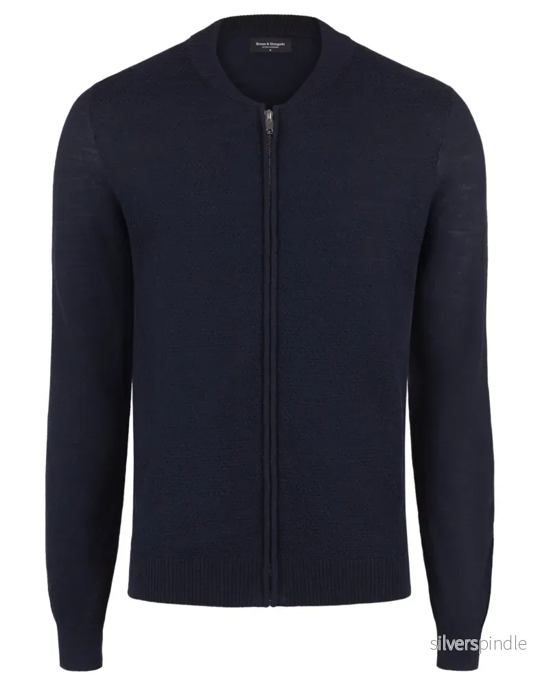BS Carlos Regular Fit Stickad tröja – Thunder