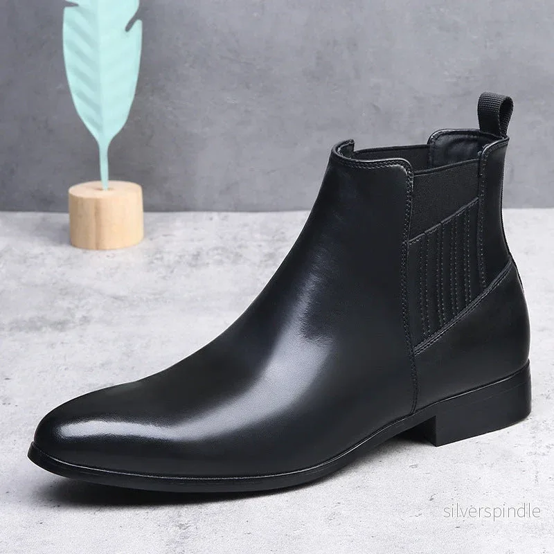 Ethan | Stylish Half Calf Chelsea Boots - Bild 3