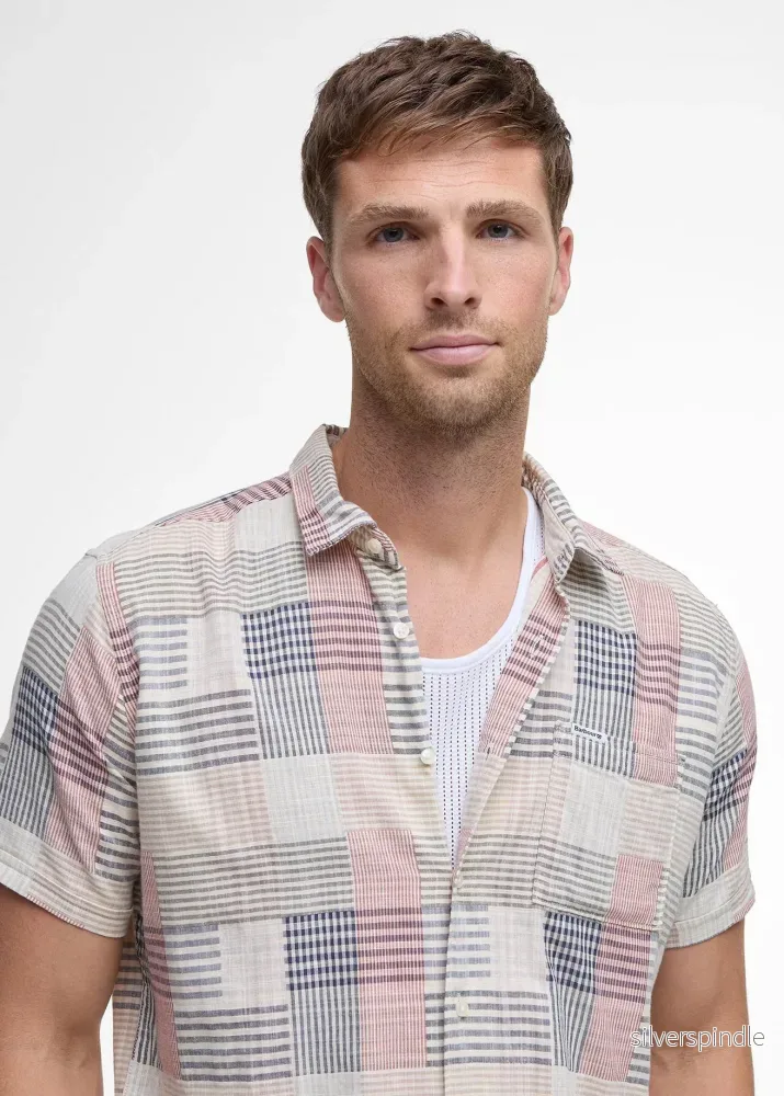 Barbour Oakshore Summer Shirt Washed Stone - Bild 2