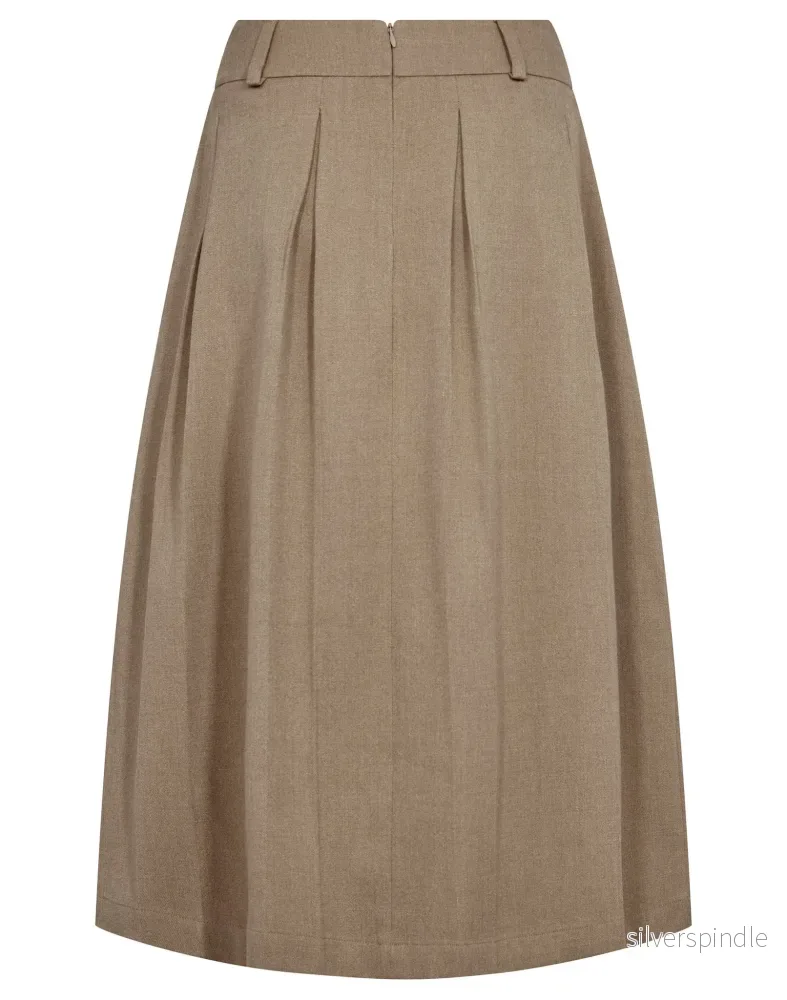 BS Elke Regular Fit Kjol - Camel - Bild 2