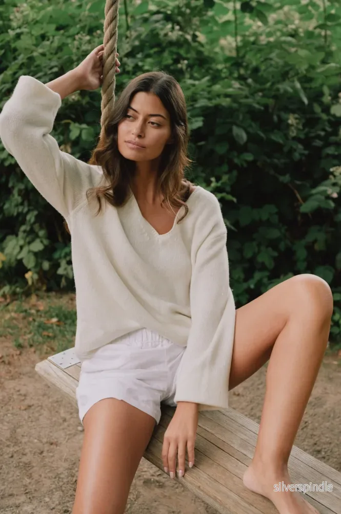 BS Alana Shorts - White - Bild 3