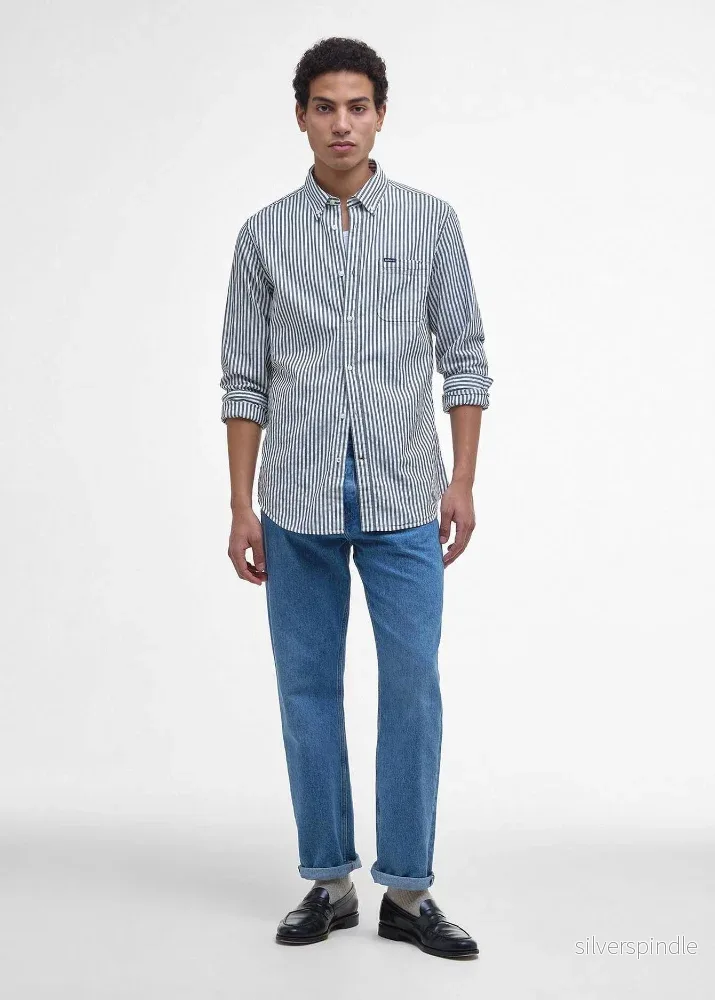 Barbour Cresswell Shirt TF Navy Barbour Cresswell Shirt TF Navy