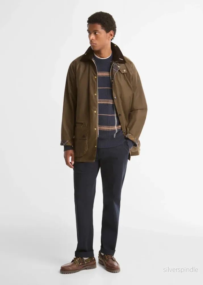 Barbour Icons Beaufort Wax Jacket Sage - Bild 2