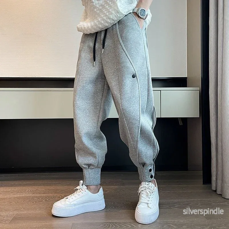Liam | Tapered Joggers Med Funktionella Fickor