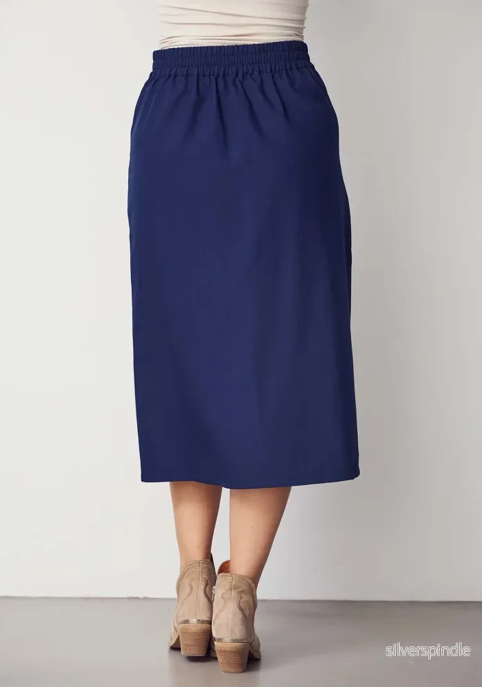 Liona Skirt - Navy - Bild 3