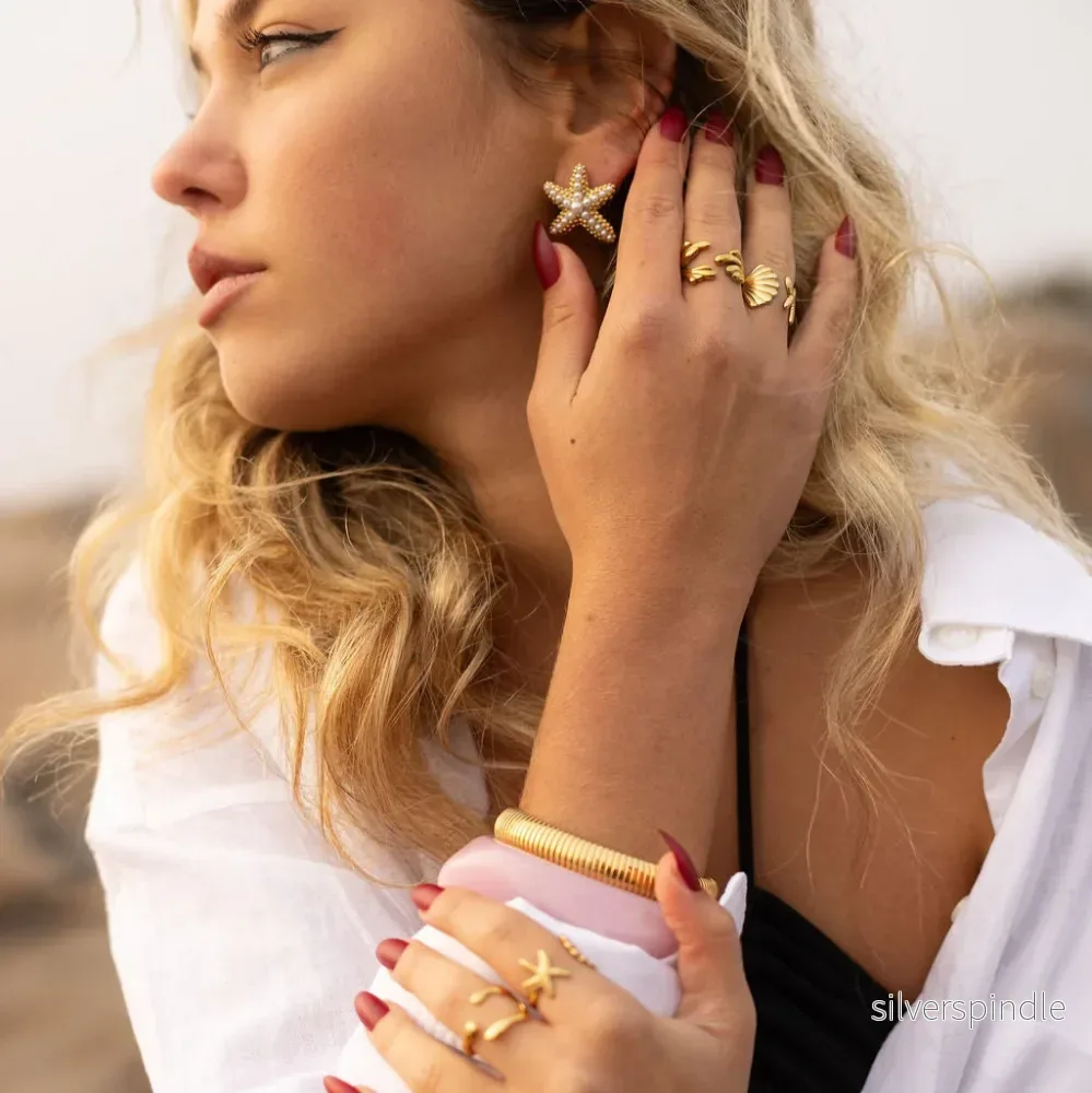 Ocean ring gold - Bild 2