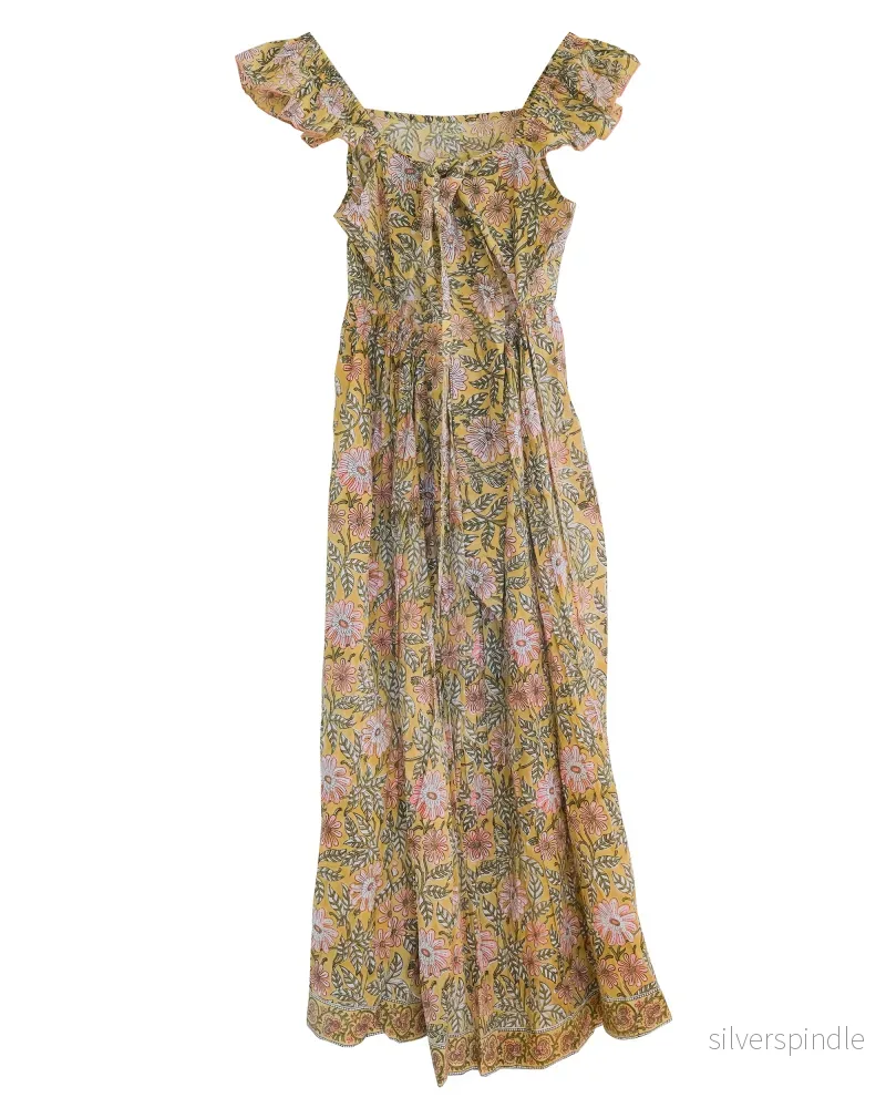 Dress Jacqueline Gul - Bild 3