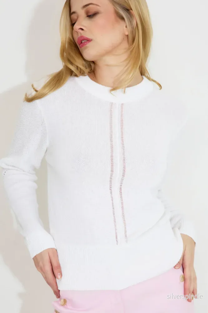 LAVINIA TRÖJA - Vit - Bild 2
