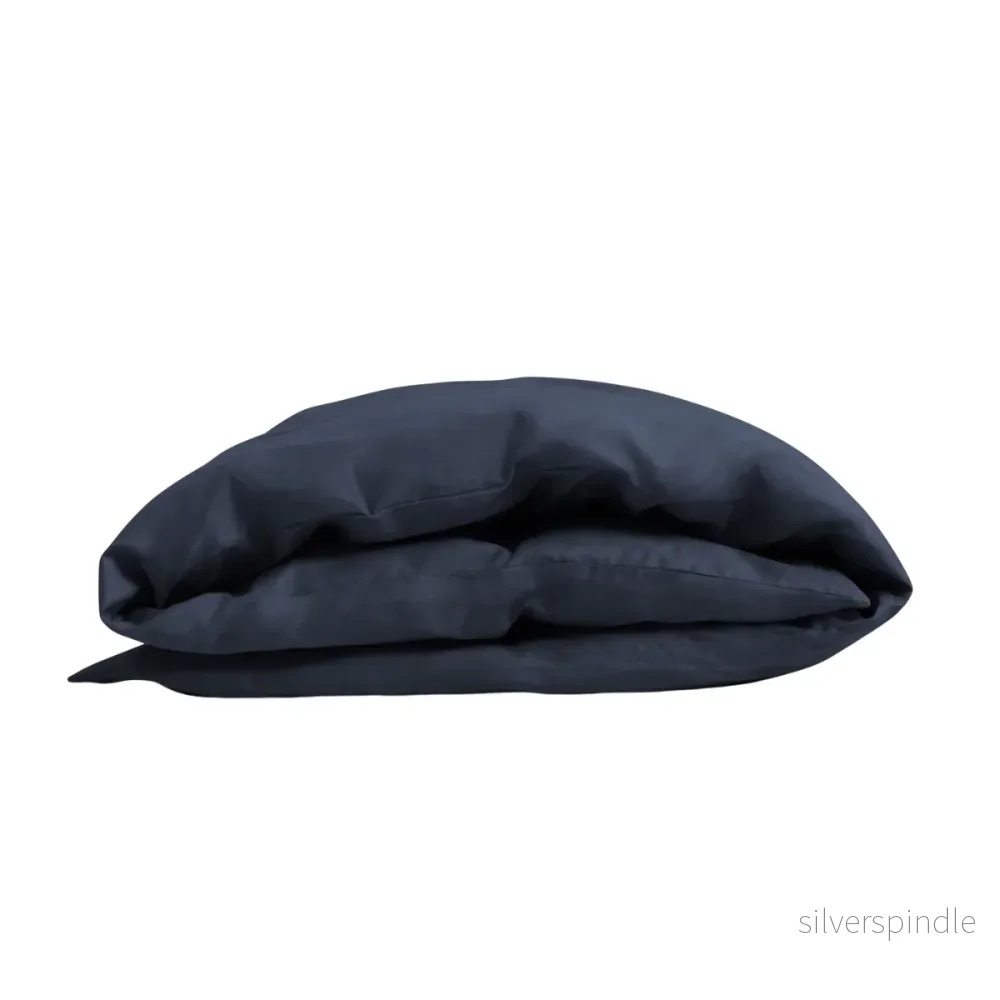 Arkipelag Plain Påslakanset Navy - Bild 3