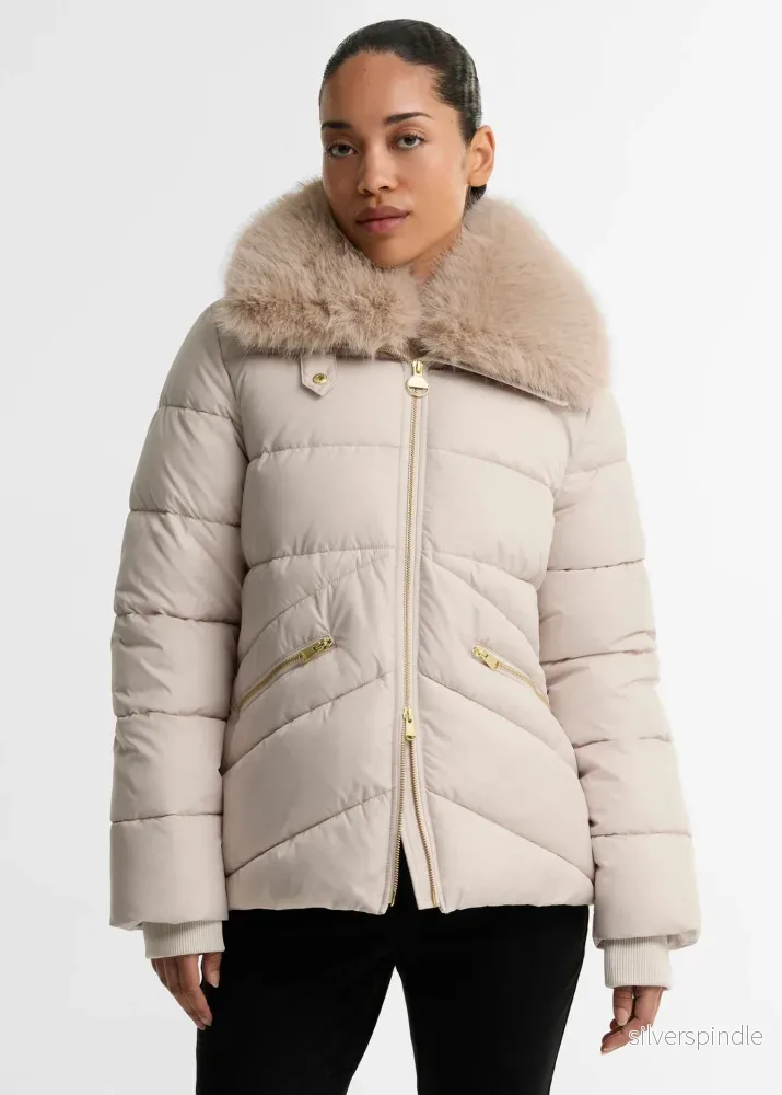 Barbour International Cyrus Puffer Jacket Cream Barbour International Cyrus Puffer Jacket Cream