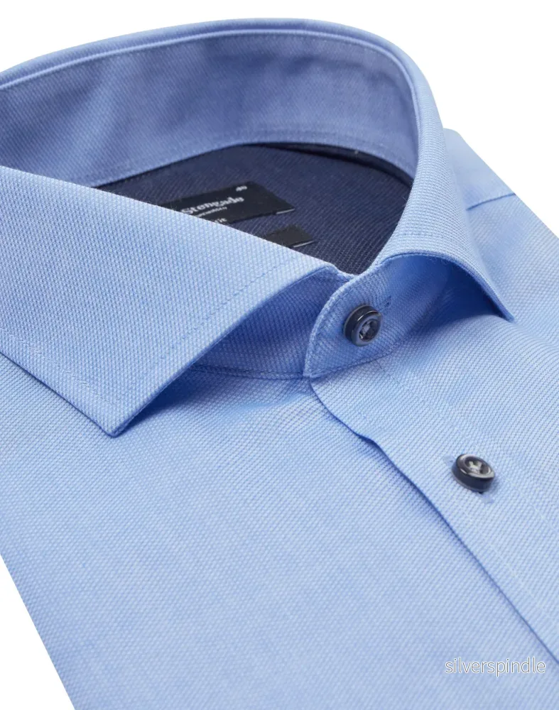BS Serge Modern Fit Skjorta - Blue - Bild 2