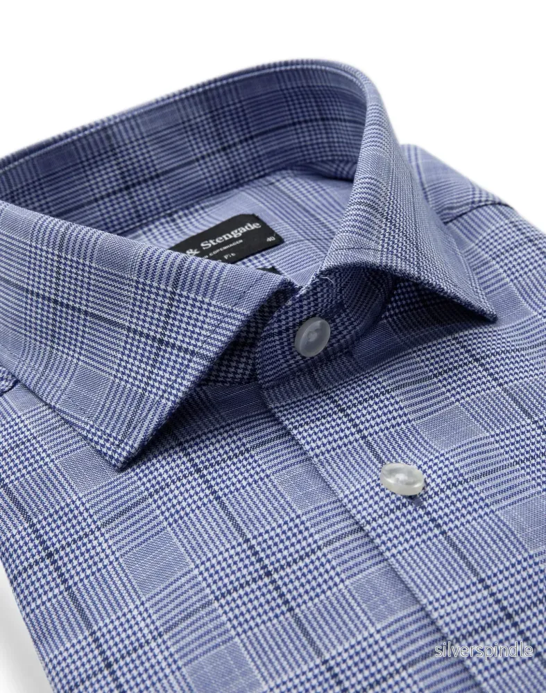 BS Kemba Modern Fit Skjorta - Blue - Bild 2