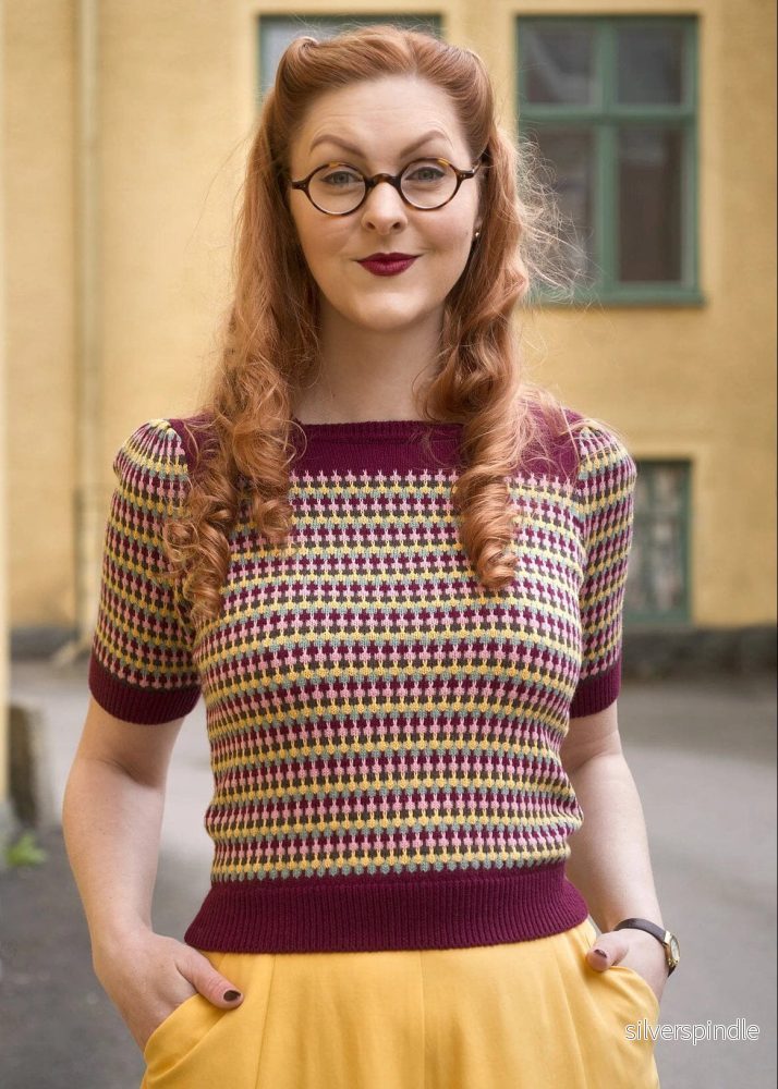 The Technicolor Top - Wine - Bild 2