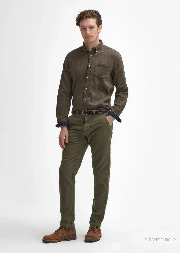 Barbour Moleskin Trousers Olive - Bild 3