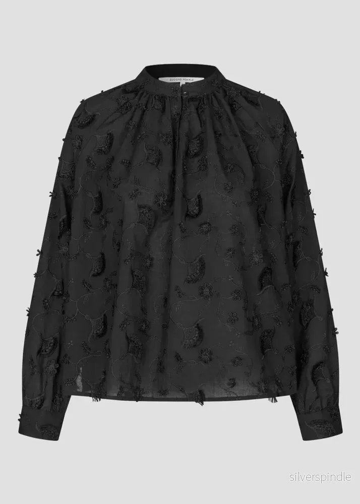 Second Female Rosalil Blouse Black - Bild 2