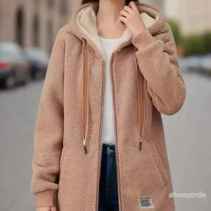 Emma | Enkel Höst Cardigan med Knäppning - Bild 2