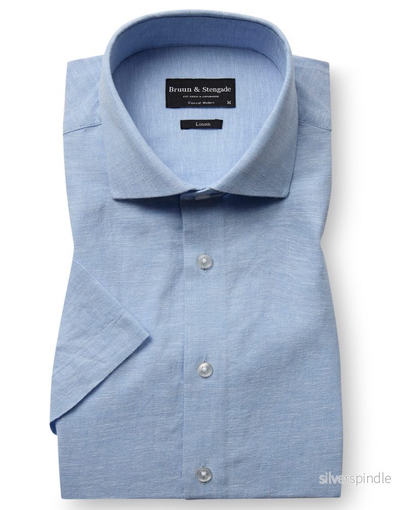 BS Hauger Casual Modern Fit Skjorta - Light Blue