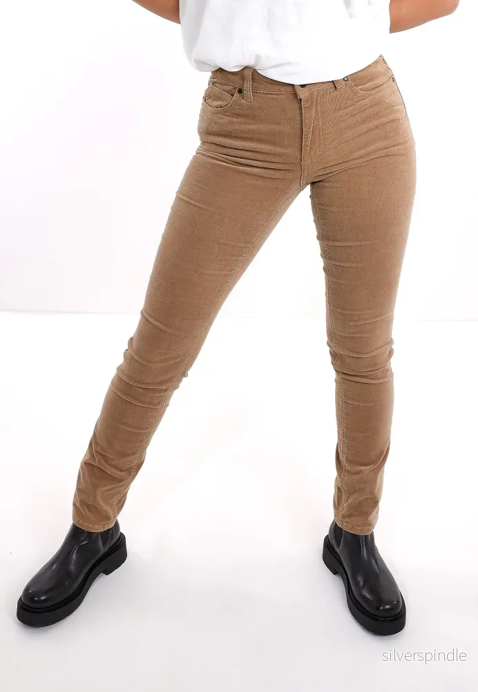 ALVA CORD BYXA - Beige