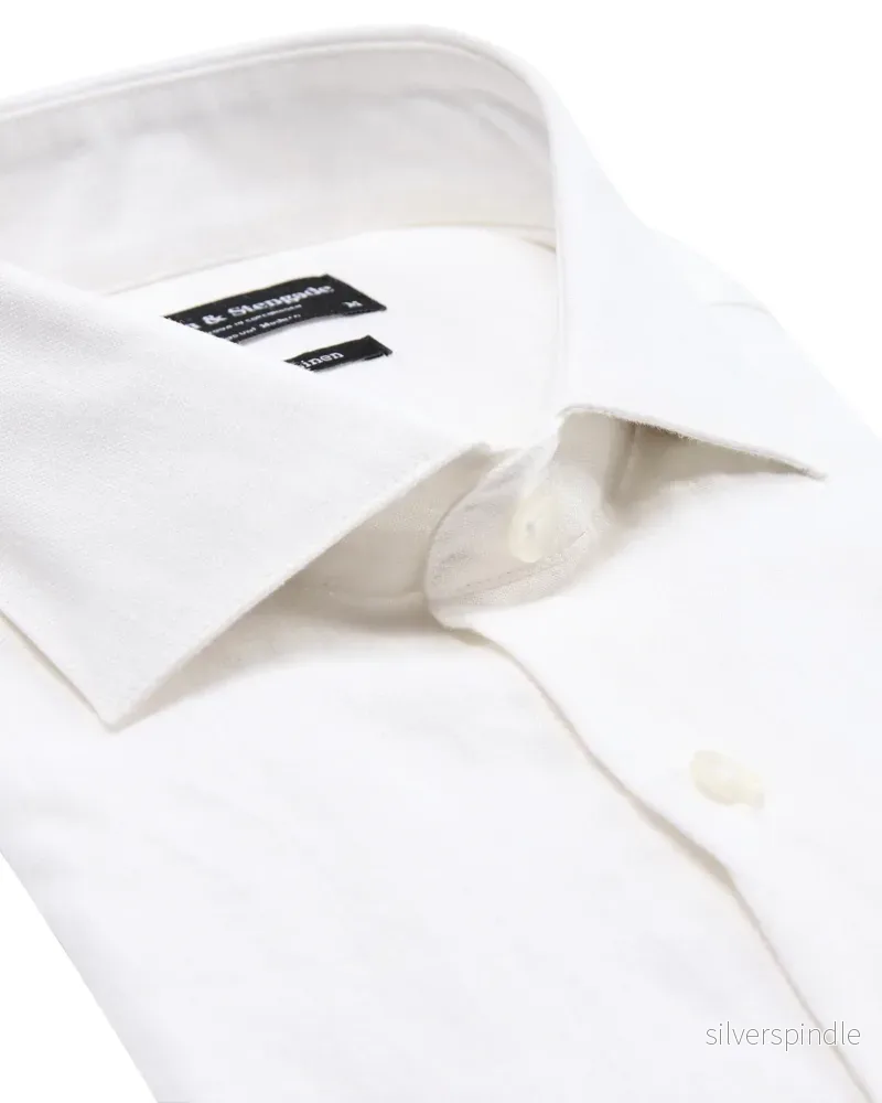 BS Bilbao Casual Modern Fit Skjorta - White - Bild 2