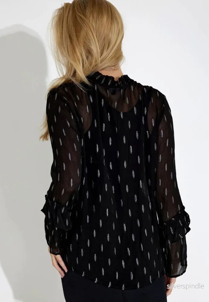 POPPY BLUS - Black - Bild 2