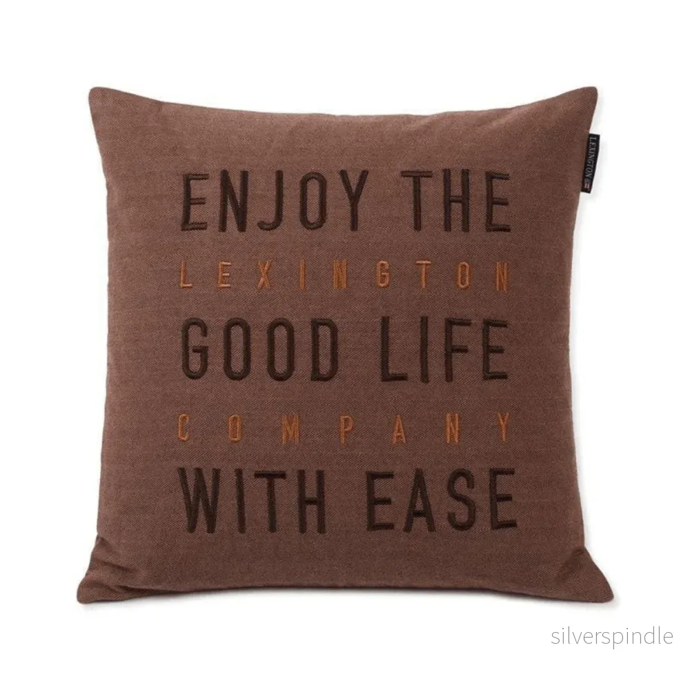Lexington Good Life Herringbone Cotton Flannel Kuddfodral - Outlet - Bild 2