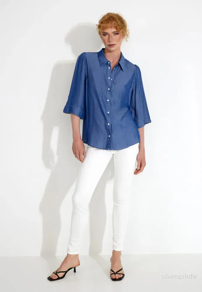 BLUS FQELENE - Medium blue