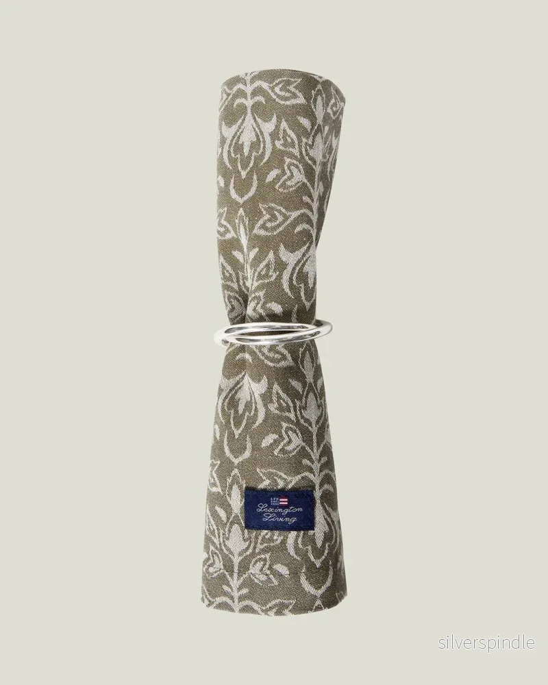 Lexington Ornament Jacquard Cotton Napkin - Bild 3