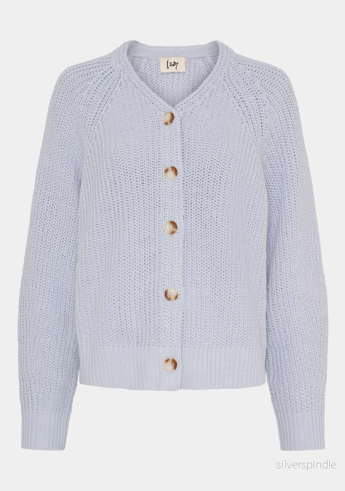 Gunda Knit Cardigan - Light Blue