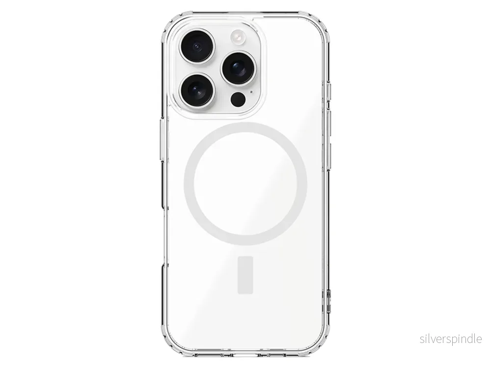Silikonfodral iPhone 16 Pro Magsafe – Transparent Silikonfodral iPhone 16 Pro Magsafe – Transparent
