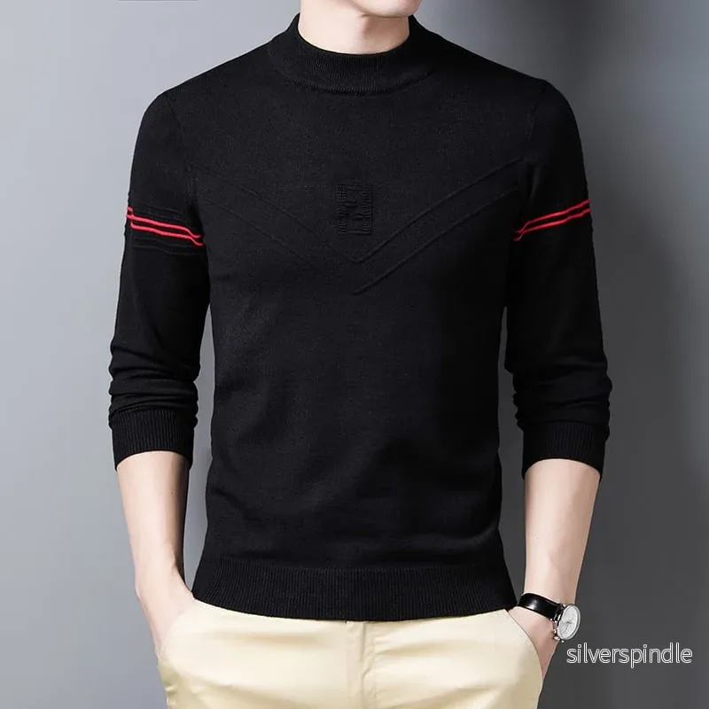 Ethan | Slim Fit Vintertröja med Rund Hals Ethan | Slim Fit Vintertröja med Rund Hals