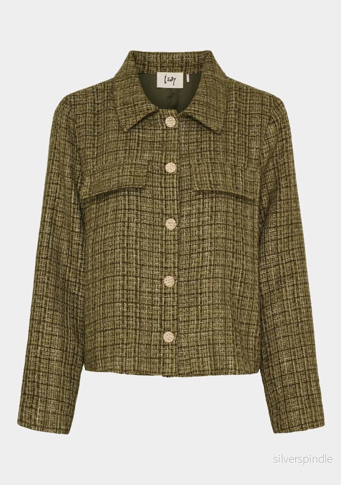 Chia Blazer - Khaki Mix - Bild 3
