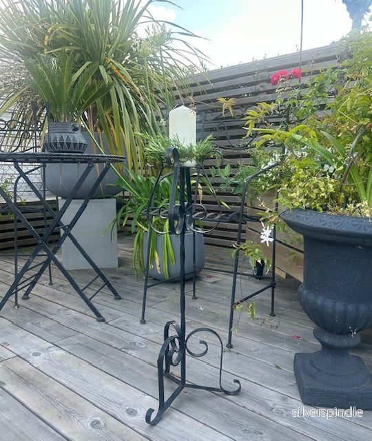 smide blomkrukshållare - Bild 2