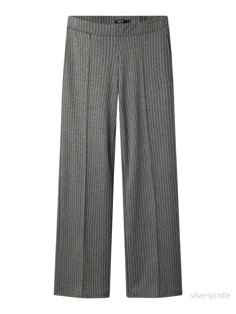 Randig Kostymbyxa Wide Fit