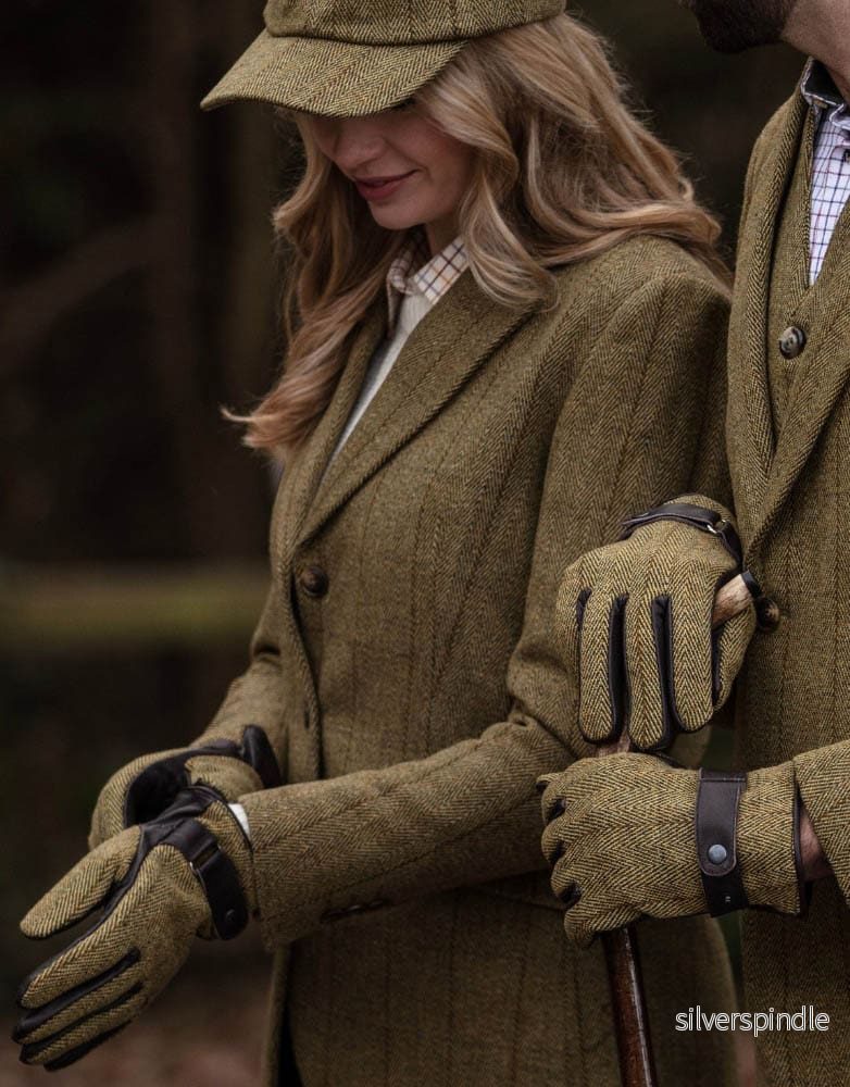 Walker & Hawkes Brookmore - handskar i tweed (unisex)