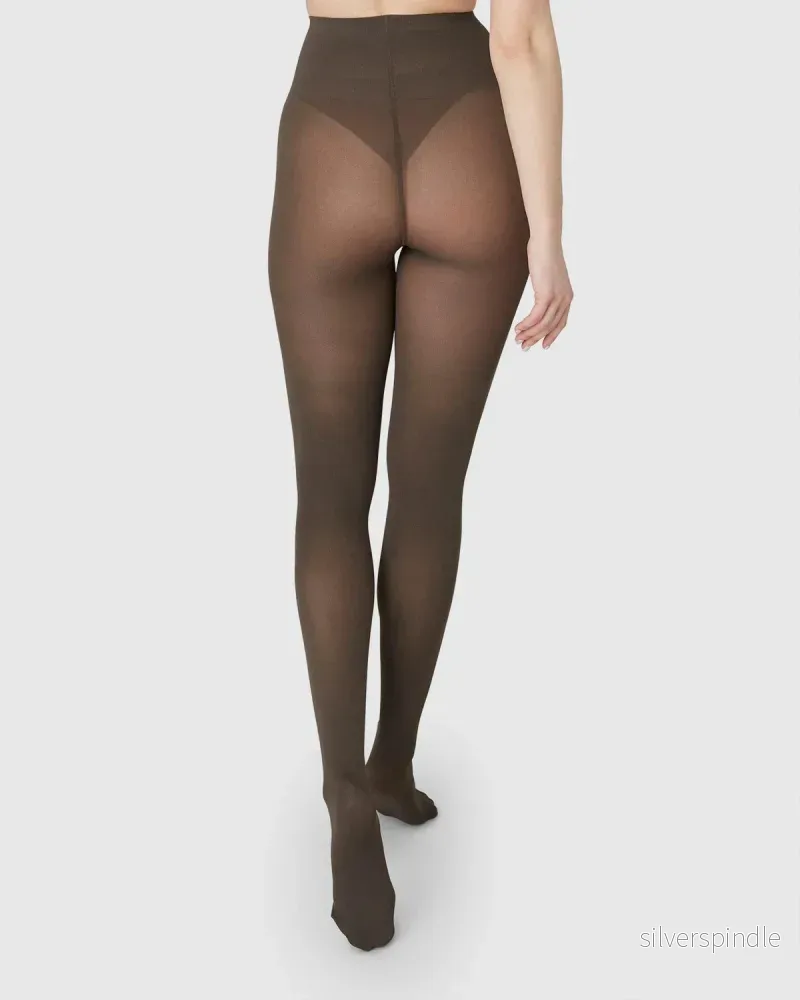 Olivia strumpbyxor - brun 60 denier - Bild 2