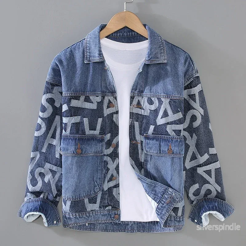 Evelyn | Tvättad Denim Höstjacka med Lös Passform Evelyn | Tvättad Denim Höstjacka med Lös Passform