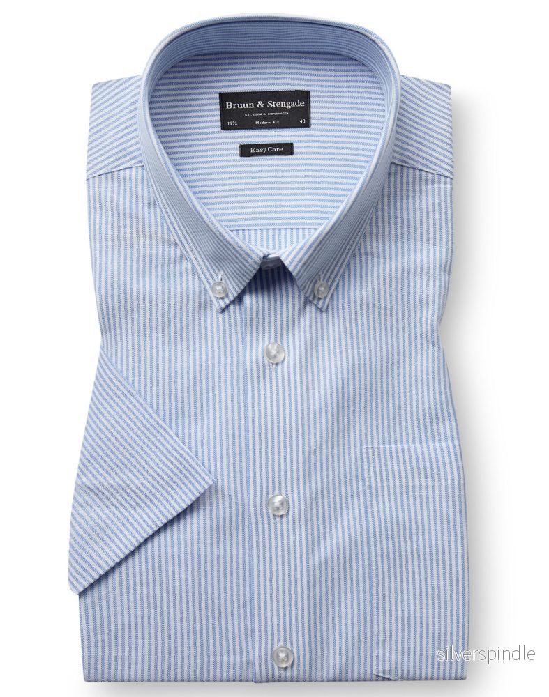 BS Altmaier Modern Fit Skjorta – Light Blue/White BS Altmaier Modern Fit Skjorta – Light Blue/White