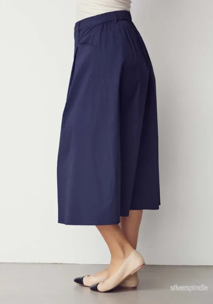 Sigga Long Skirt - Navy - Bild 3