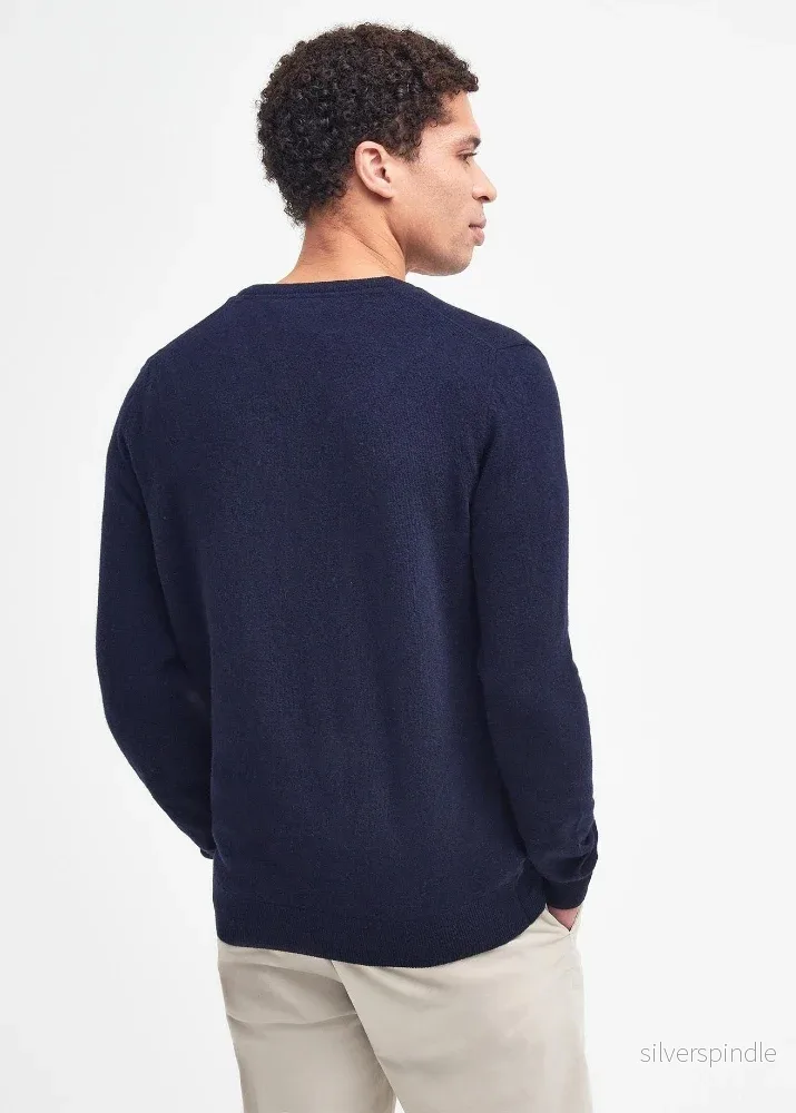 Barbour Essential LW V Neck Navy