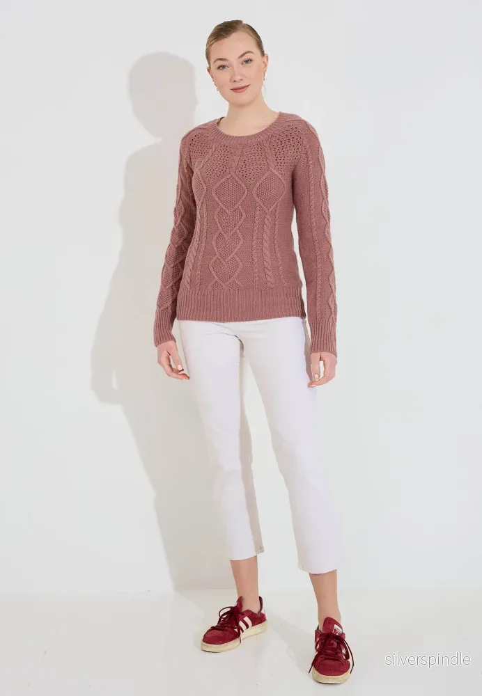 ROUND NECK SWEATER 09567 – Röd ROUND NECK SWEATER 09567 – Röd