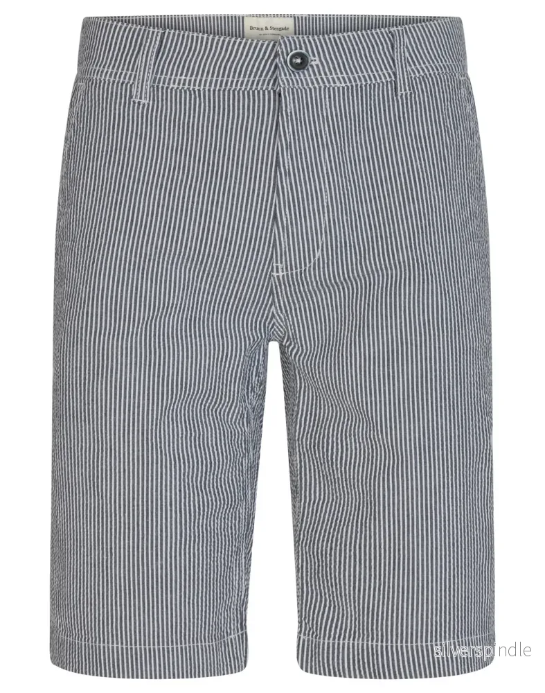 BS Cusco Slim Fit Shorts - Navy/White