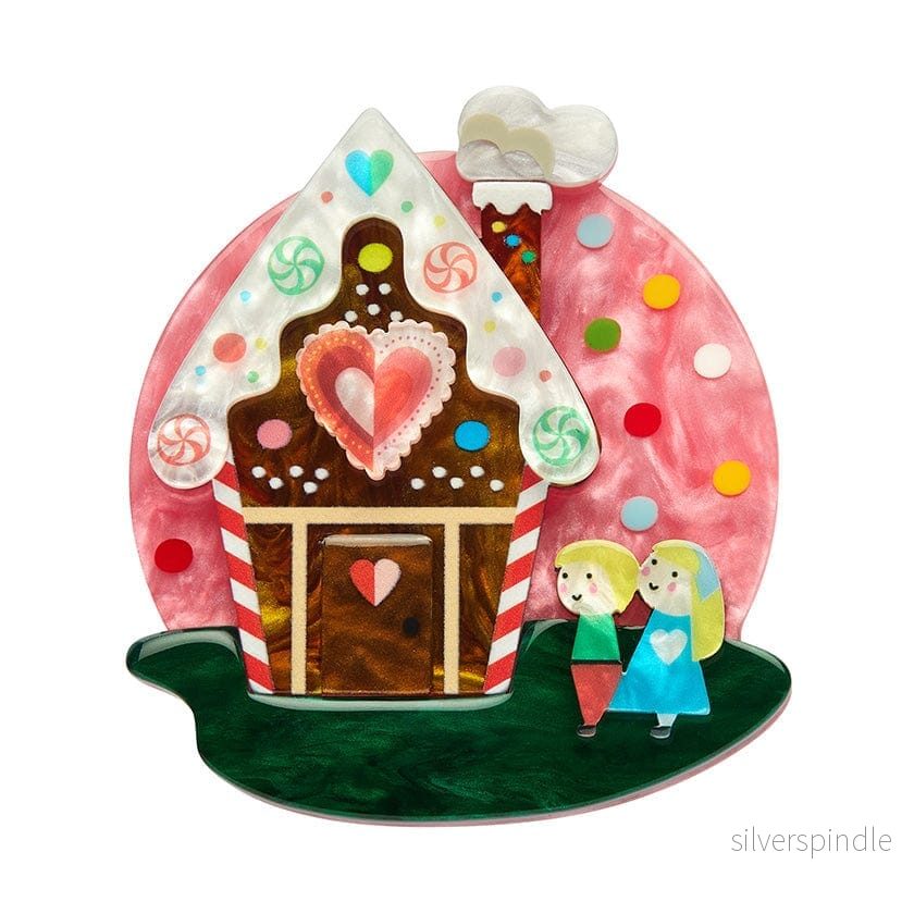 Fairy tale brooch - Home Sweet Home - Bild 2