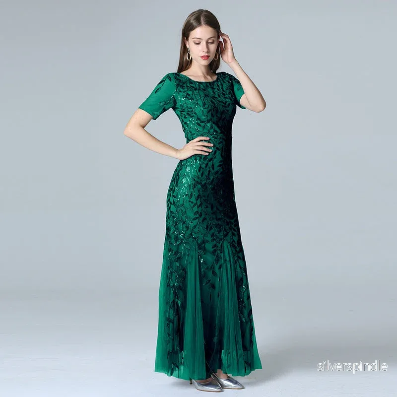 Sophie | Elegant Spets Aftonklänning Lång Golvlång för Formella Tillfällen Sophie | Elegant Spets Aftonklänning Lång Golvlång för Formella Tillfällen