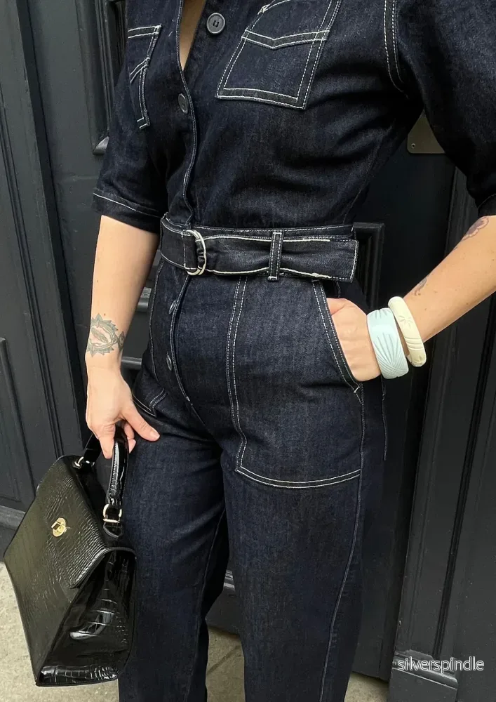 Brett armband i vintagestil - pastellblå - Bild 2