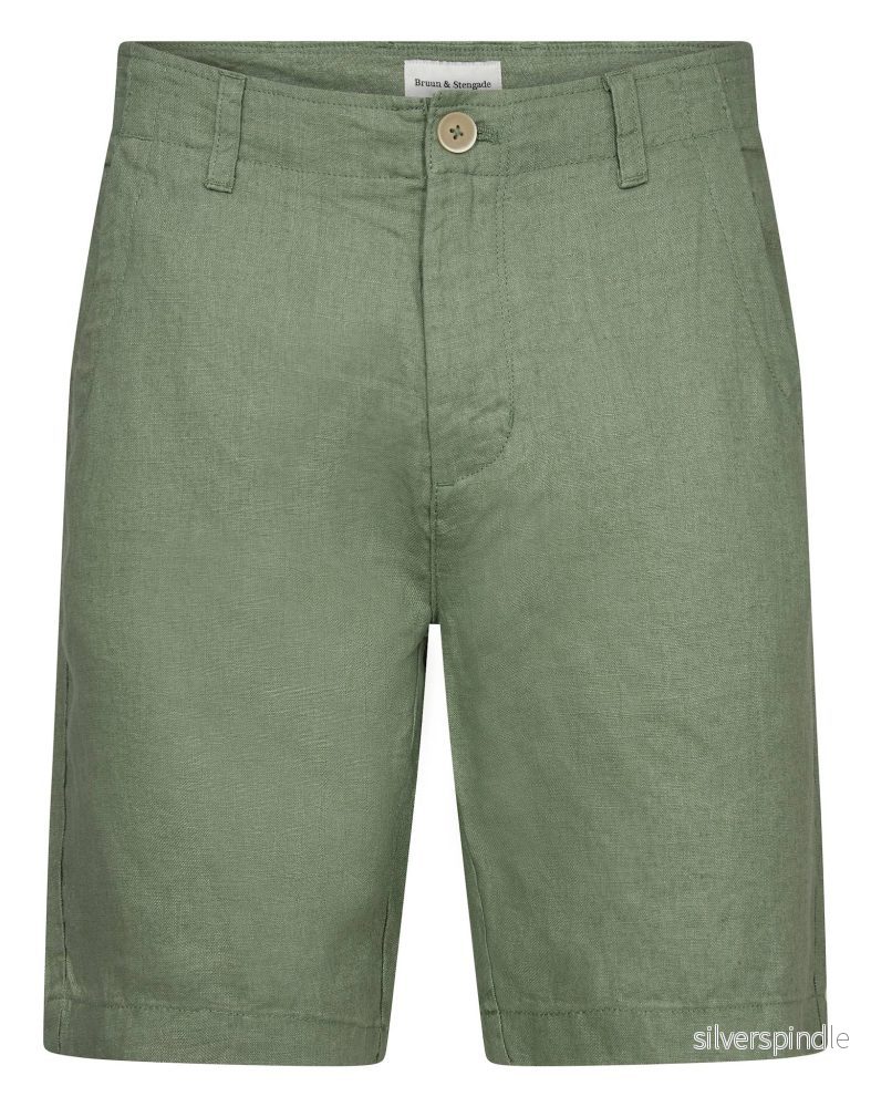 BS Peppon Regular Fit Shorts – Green BS Peppon Regular Fit Shorts – Green