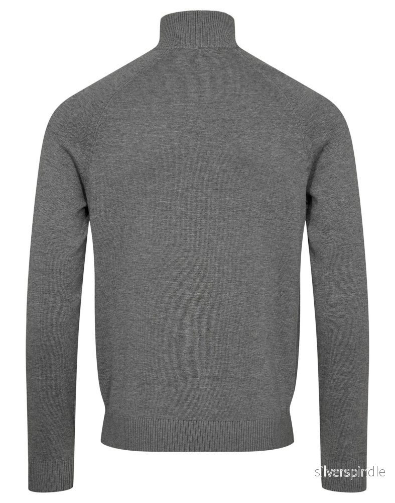 BS Vangelis Regular Fit Stickat - Light Grey - Bild 2